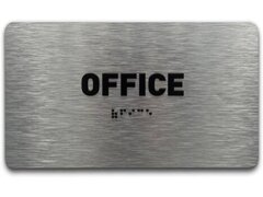 Placuta office cu text braille